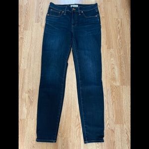 Madewell Stretch Skinny Jeans Size 28